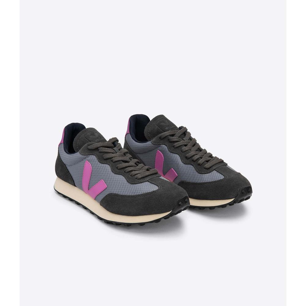 Grey Women's Veja RIO BRANCO ALVEOMESH Running Shoes | AU 418AHK